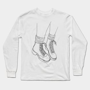 Hiking boots Long Sleeve T-Shirt